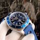 Copy Breitling Superocean Automatic 43mm Watch Blue Dial Blue Rubber Band (4)_th.jpg